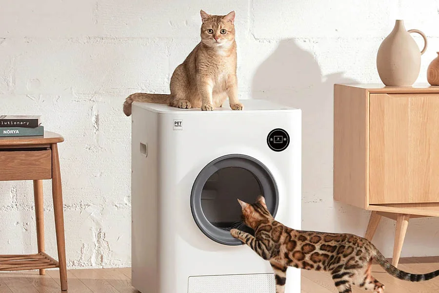 cat litter box automatic